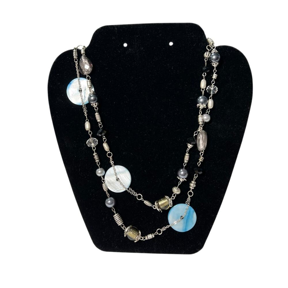 36” Multi-Strand Bohemian Statement Necklace NWOT